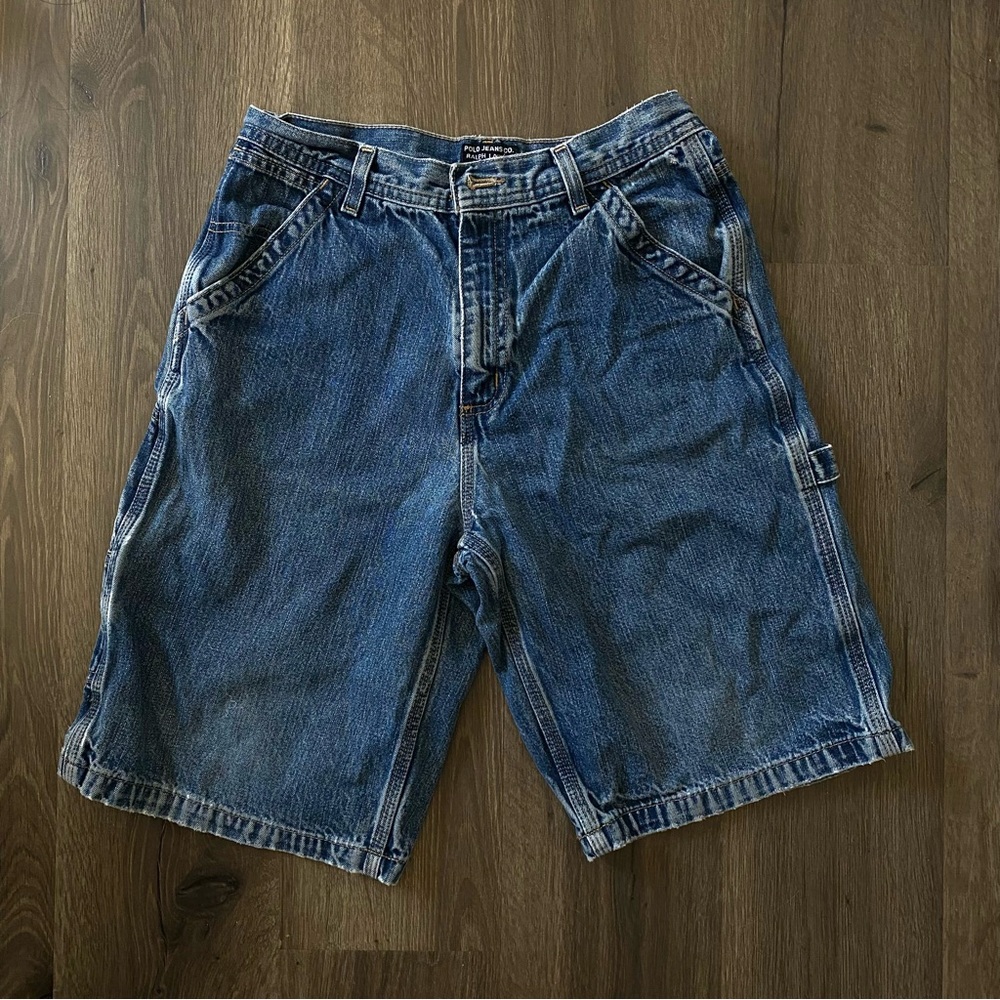 Vintage Ralph Lauren Polo Skater Denim Shorts